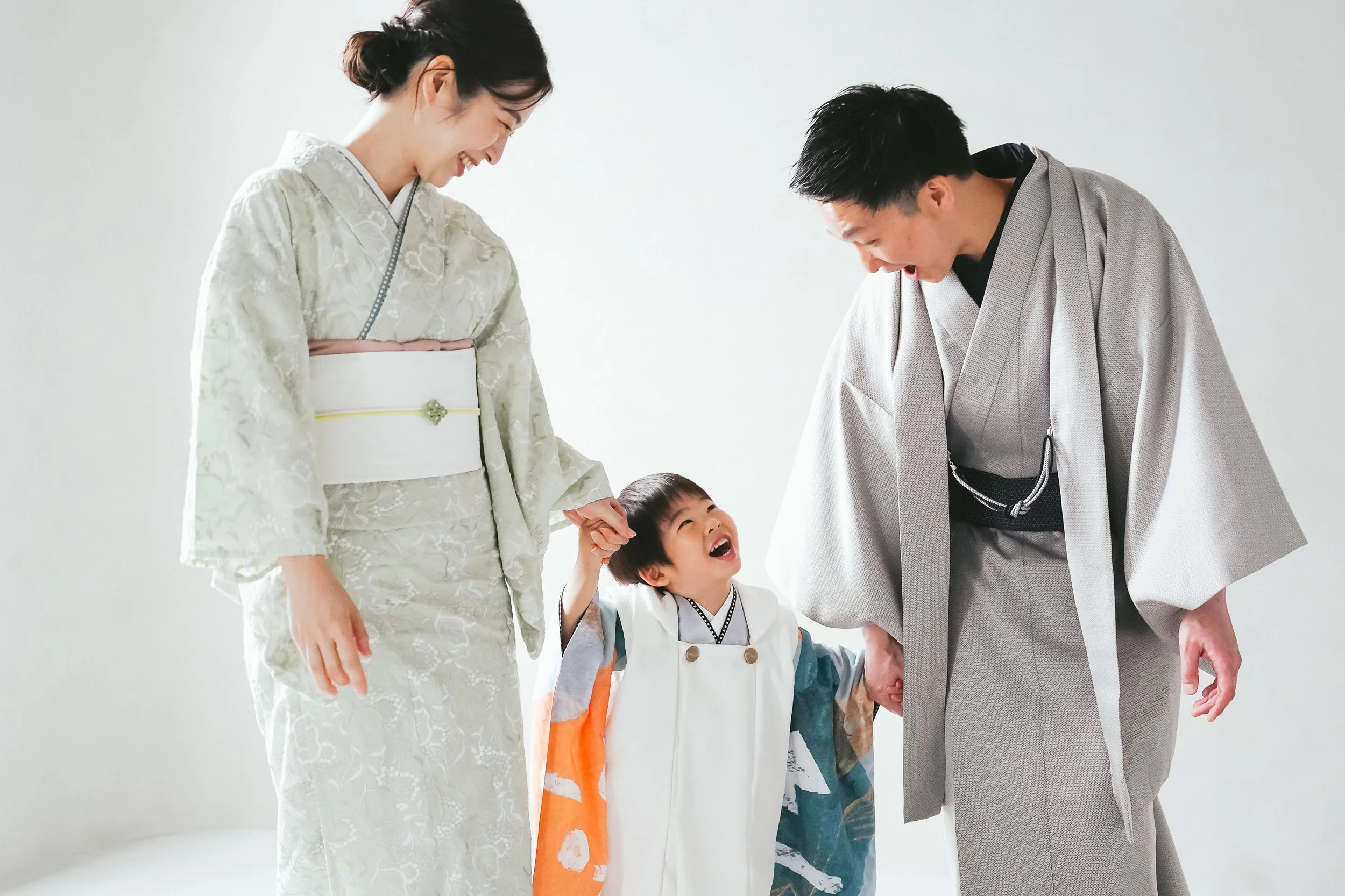 スタジオでの七五三前撮り スタジオでの七五三前撮り